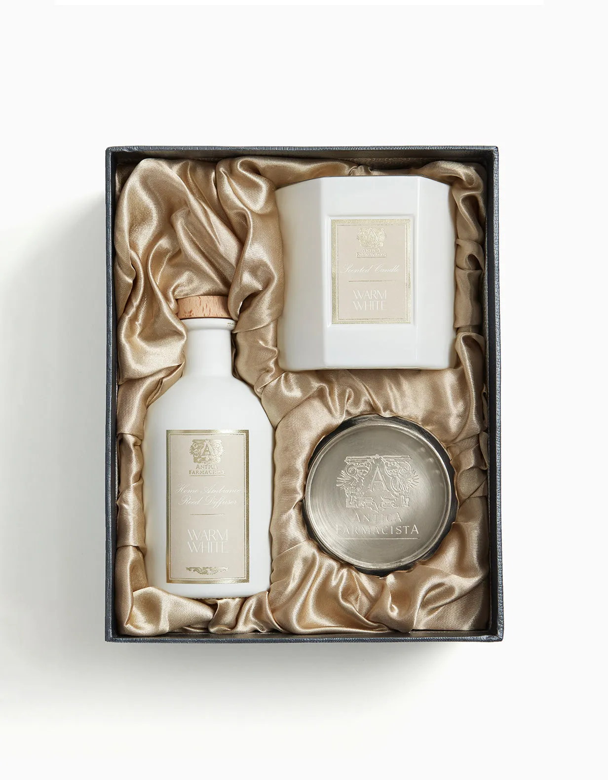 Nickel Home Ambiance Gift Set: Warm White