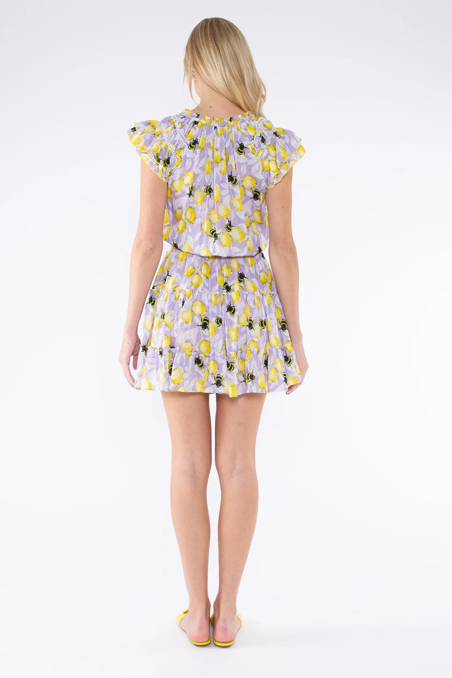 NIKOLAU DRESS - LIMONCELLO