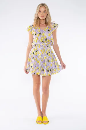 NIKOLAU DRESS - LIMONCELLO