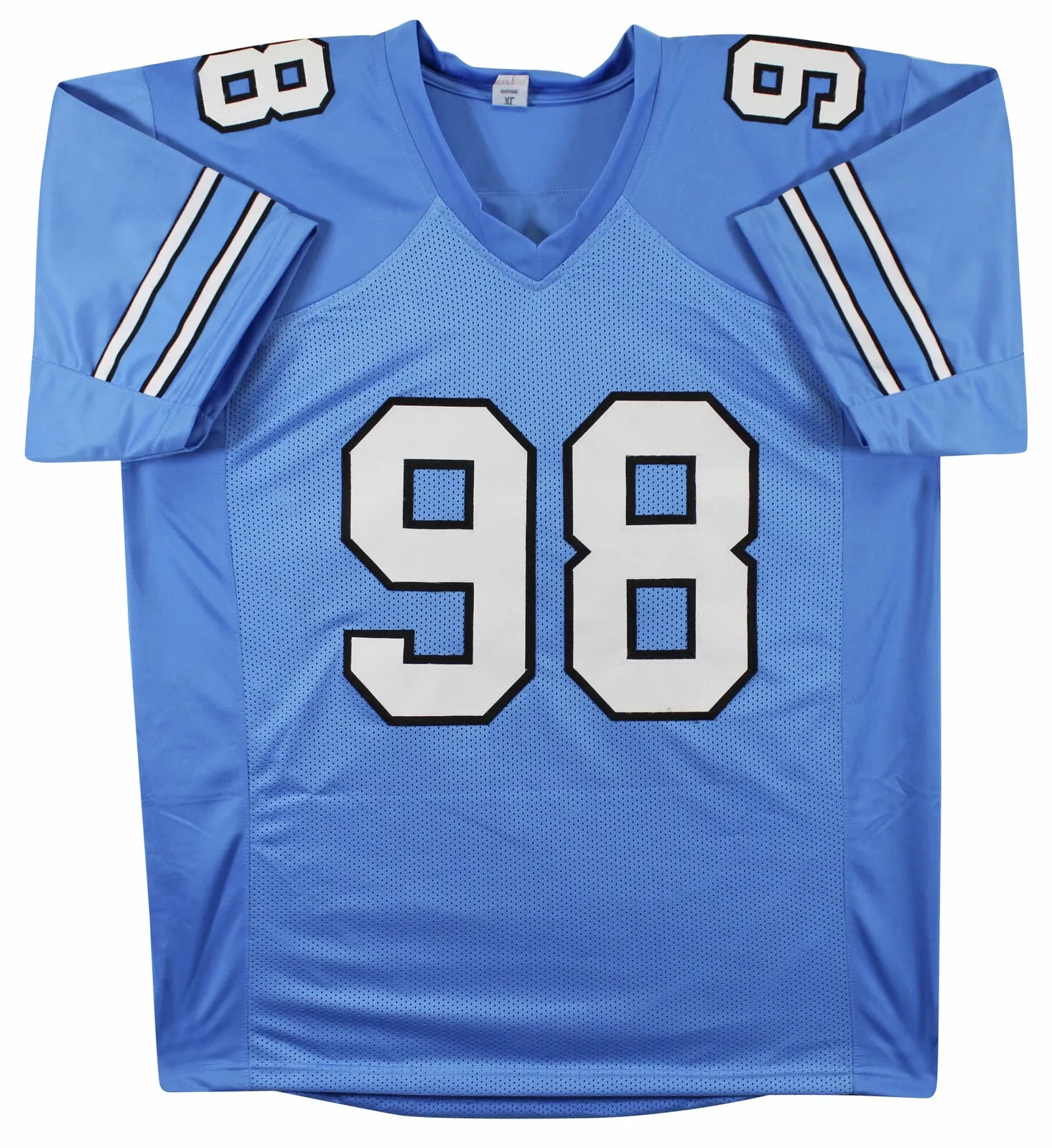 North Carolina Lawrence Taylor "UNC" Signed Light Blue Pro Style Jersey BAS Wit