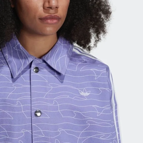 NWT adidas Originals Fakten Jacket Lilac Small