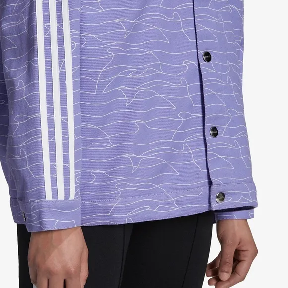 NWT adidas Originals Fakten Jacket Lilac Small