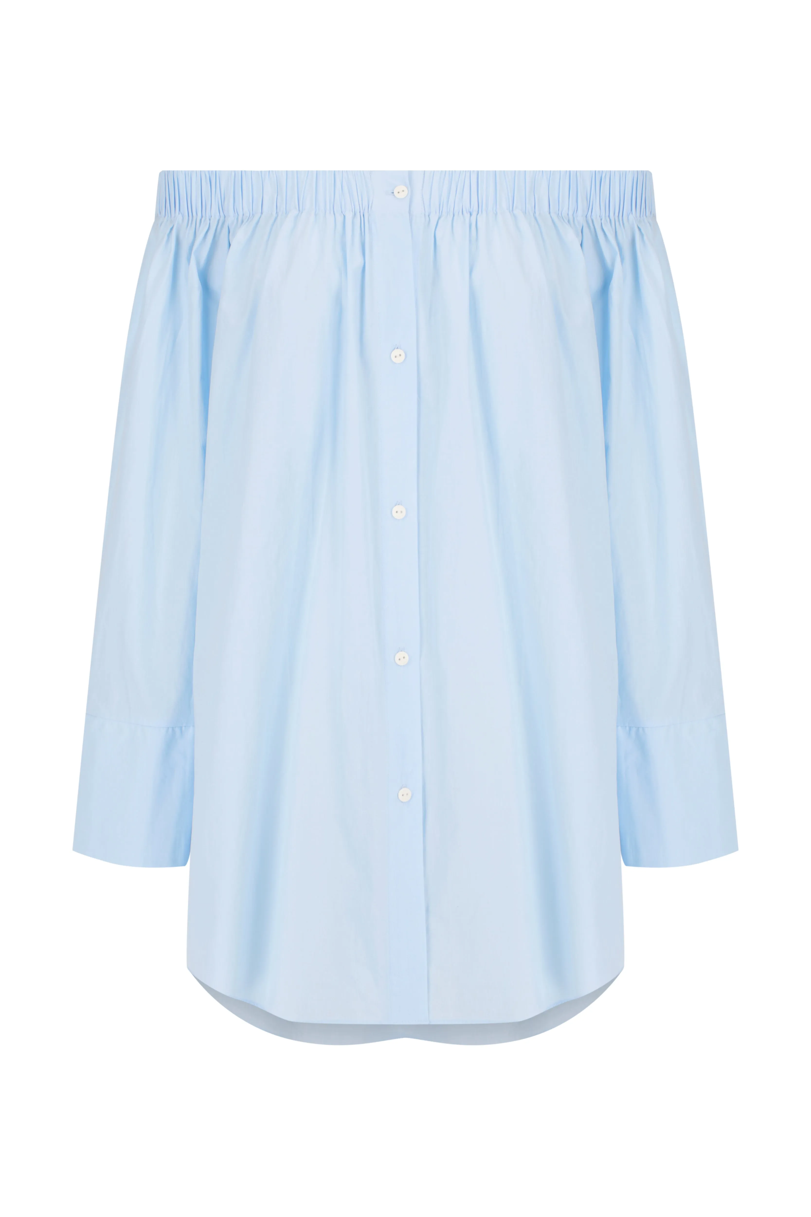 Off Shoulder Shirt Mini