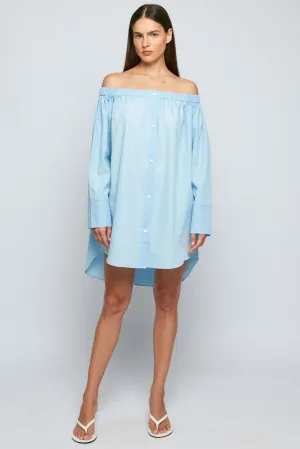 Off Shoulder Shirt Mini