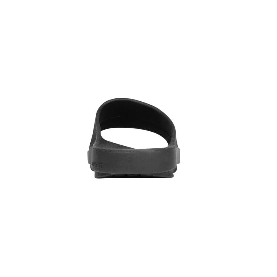 Oofos Ooahh Slide (Unisex) - Black