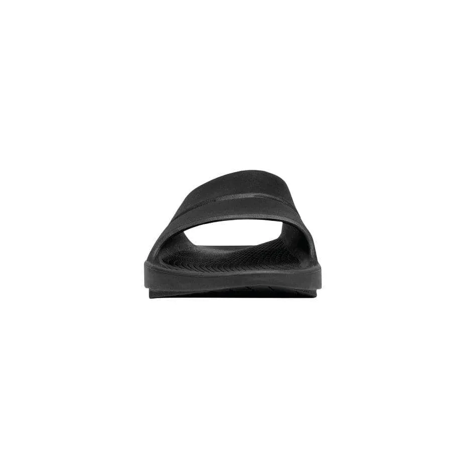 Oofos Ooahh Slide (Unisex) - Black