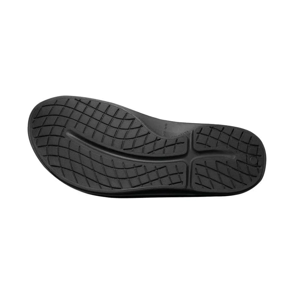 Oofos Ooahh Slide (Unisex) - Black