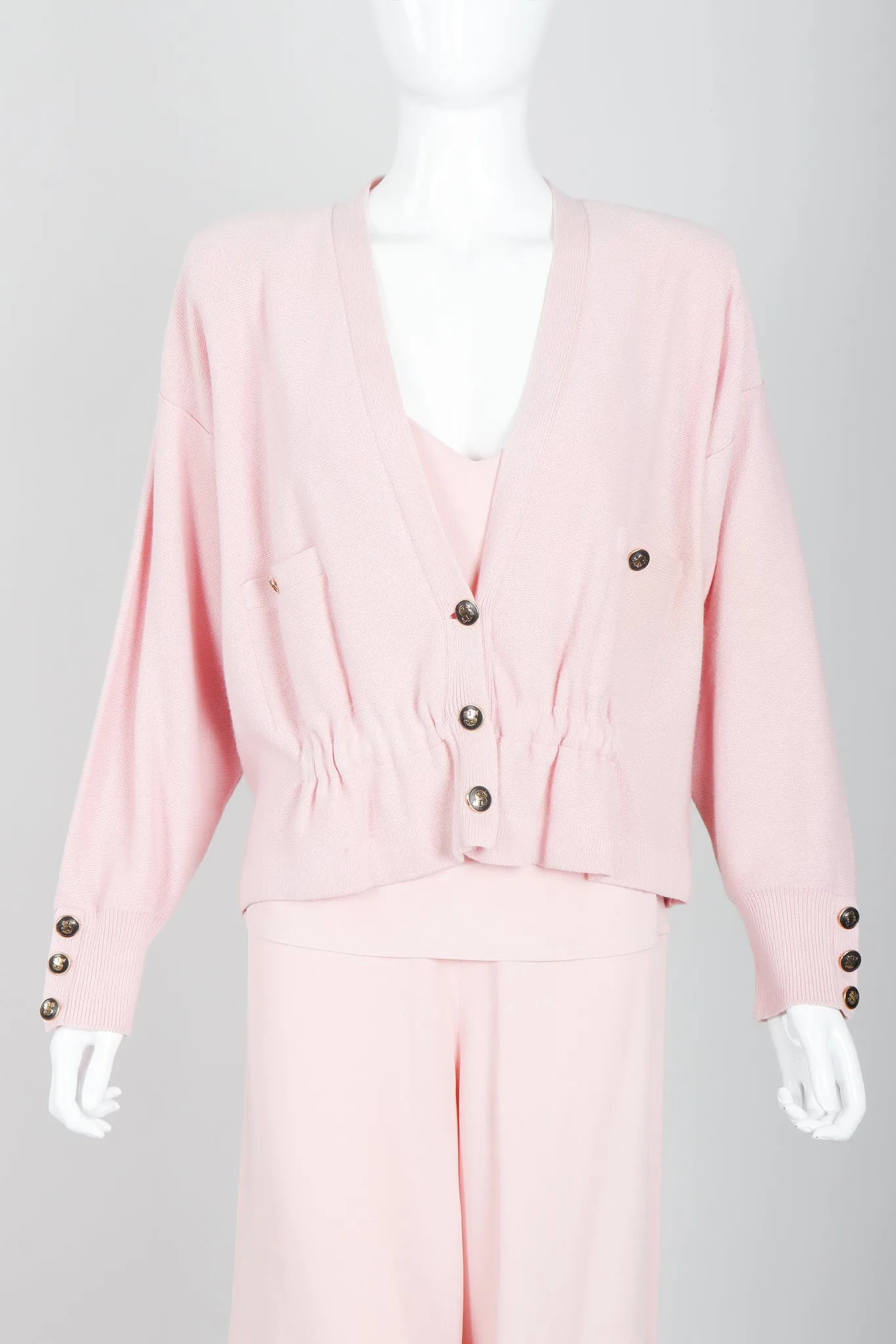 Pink Short & Sweater Ensemble