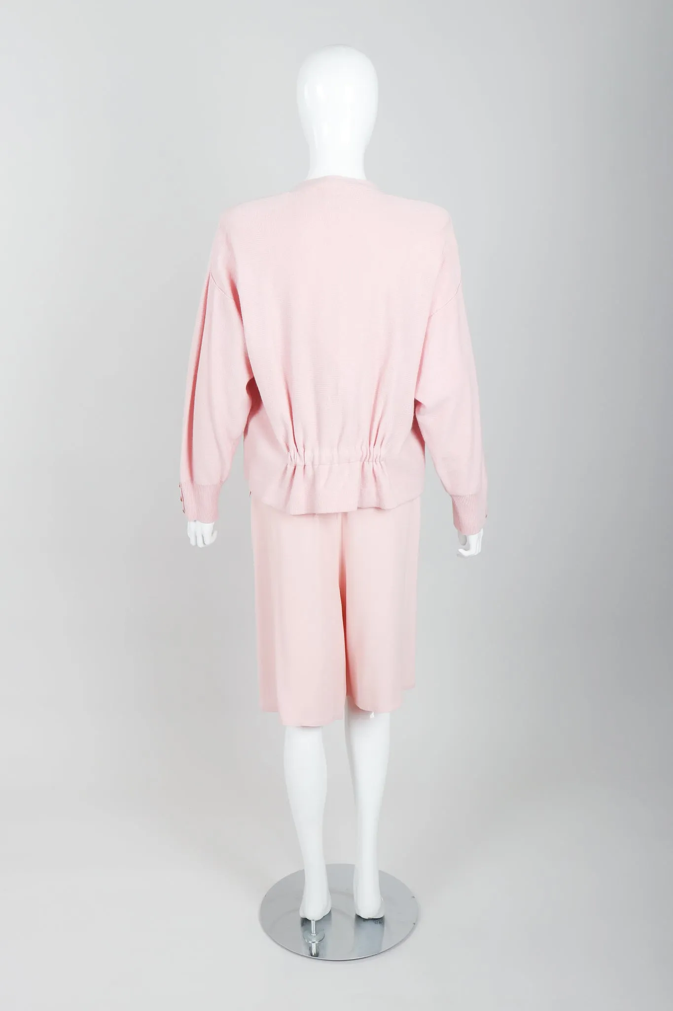 Pink Short & Sweater Ensemble