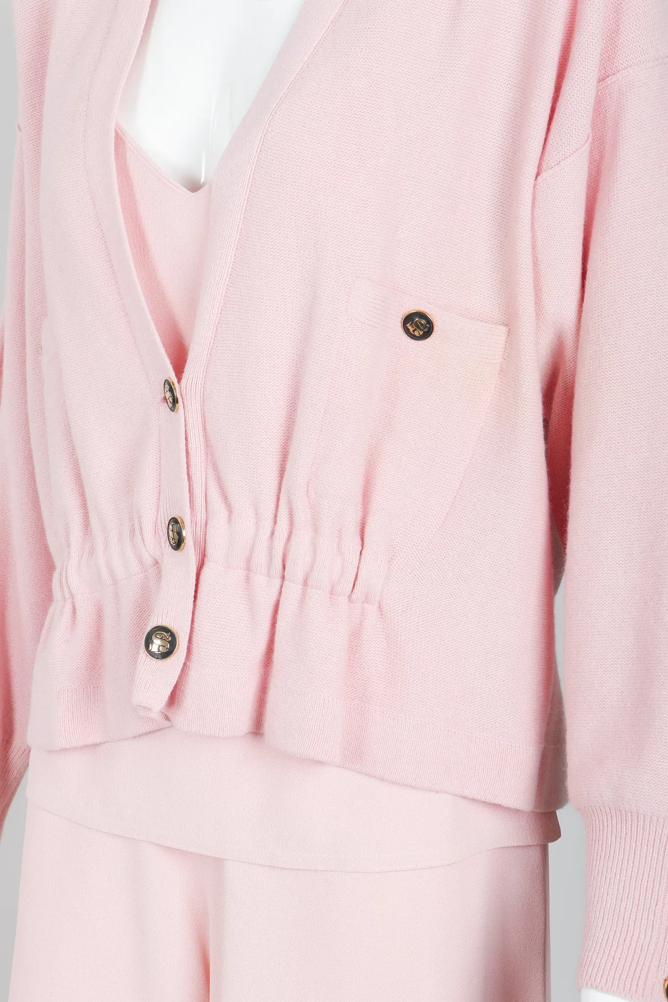 Pink Short & Sweater Ensemble