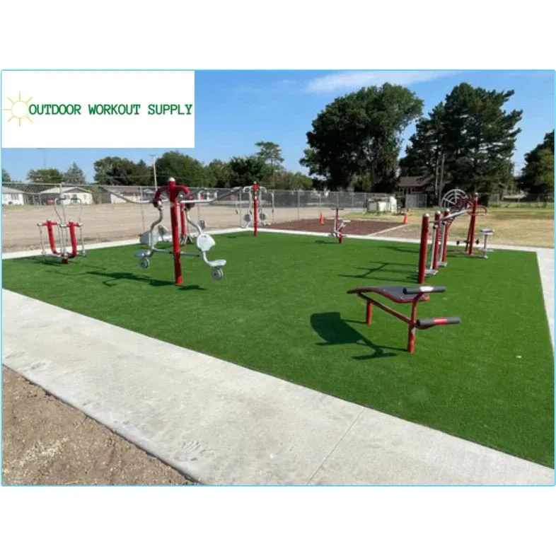 Playground Fitness Quad Station Warm-Up