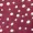 Plum Polka Dot Long Sleeve Wrap Top