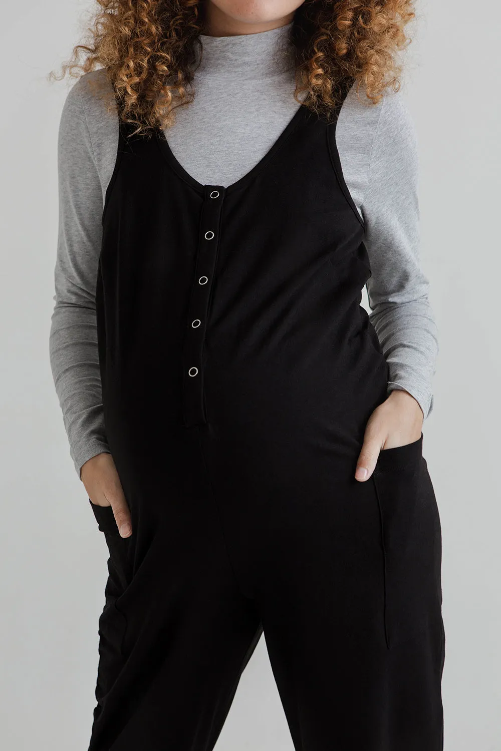 Poppy Jumpsuit - Black