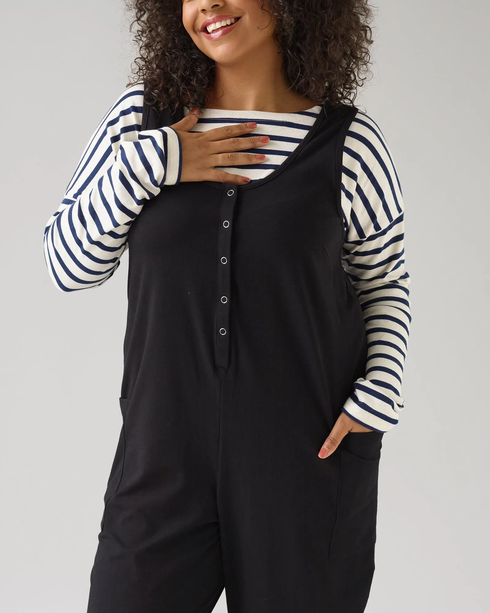 Poppy Jumpsuit - Black