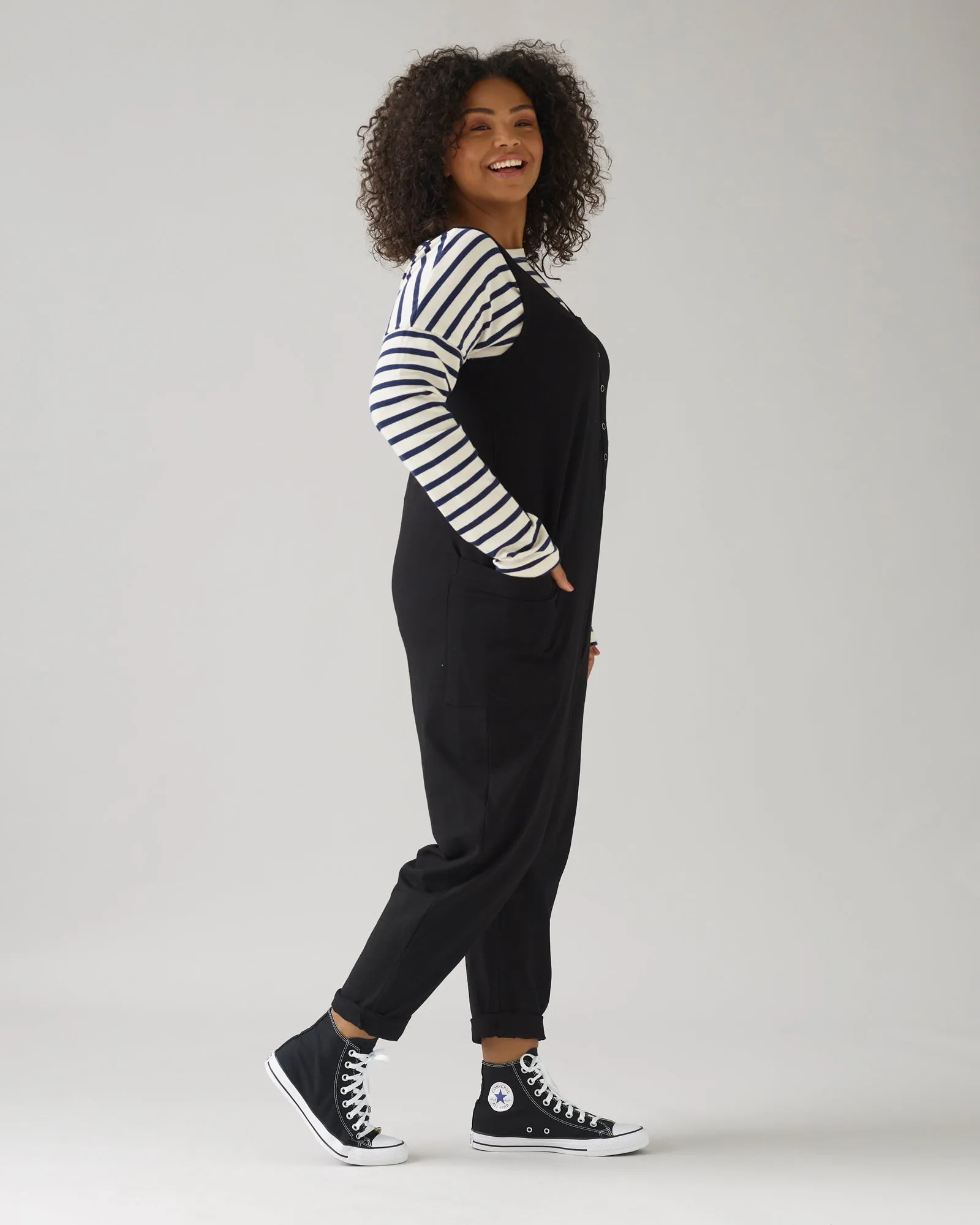 Poppy Jumpsuit - Black