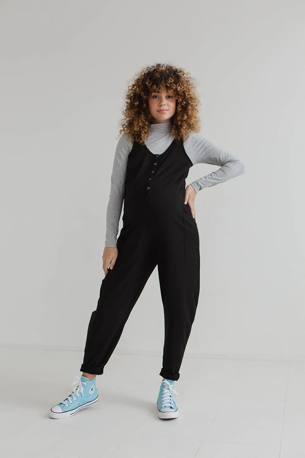 Poppy Jumpsuit - Black