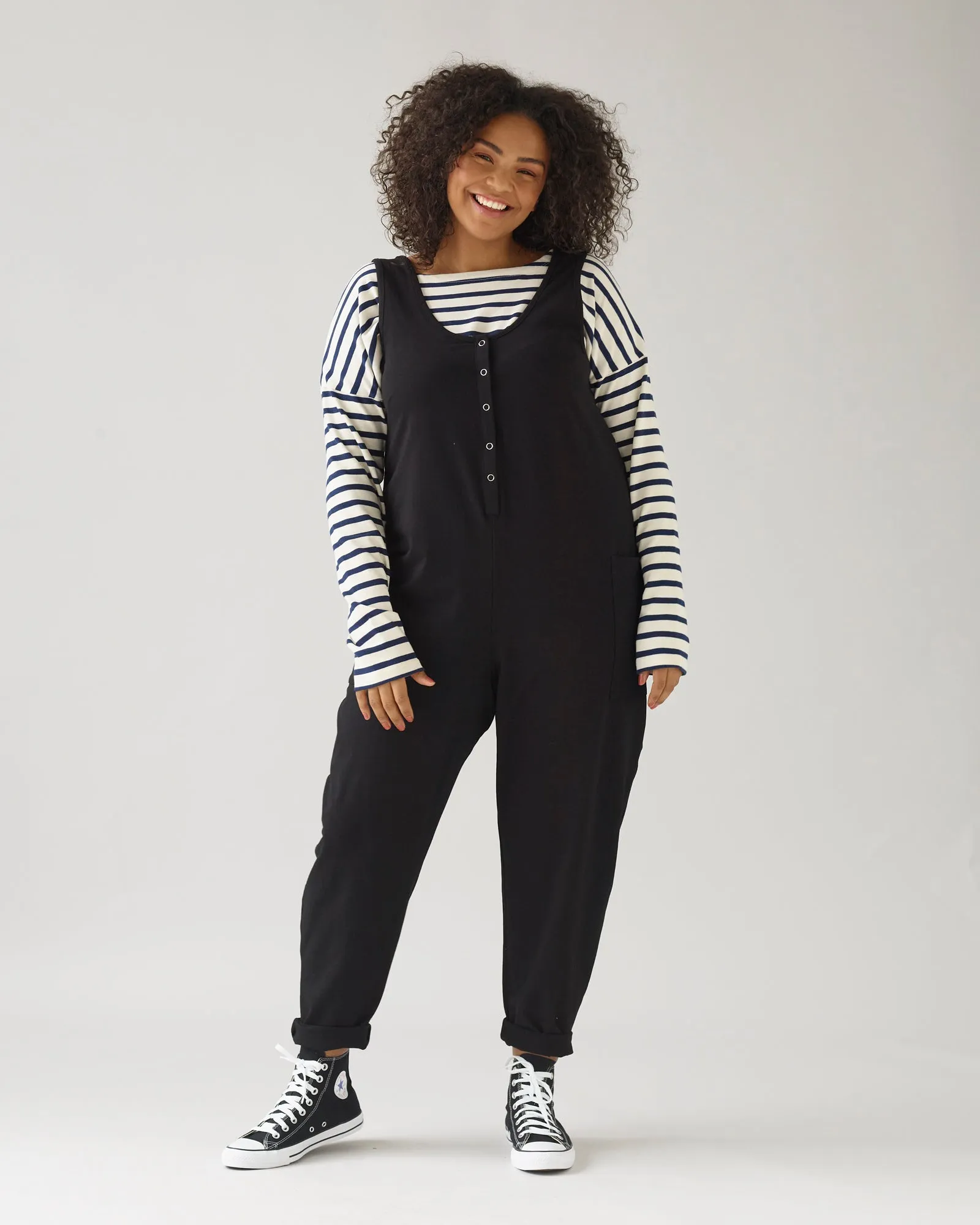 Poppy Jumpsuit - Black