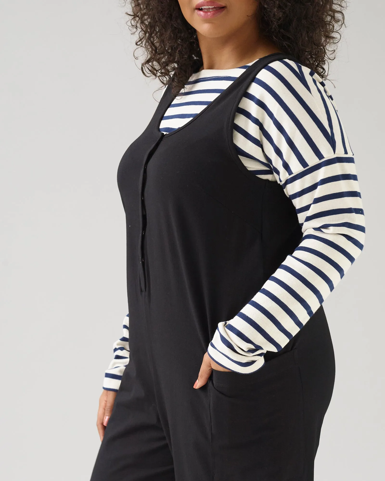 Poppy Jumpsuit - Black