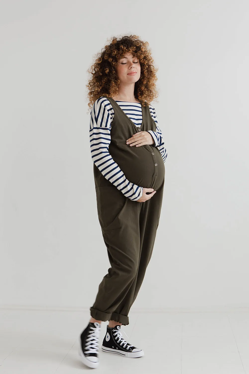 Poppy Jumpsuit - Olive