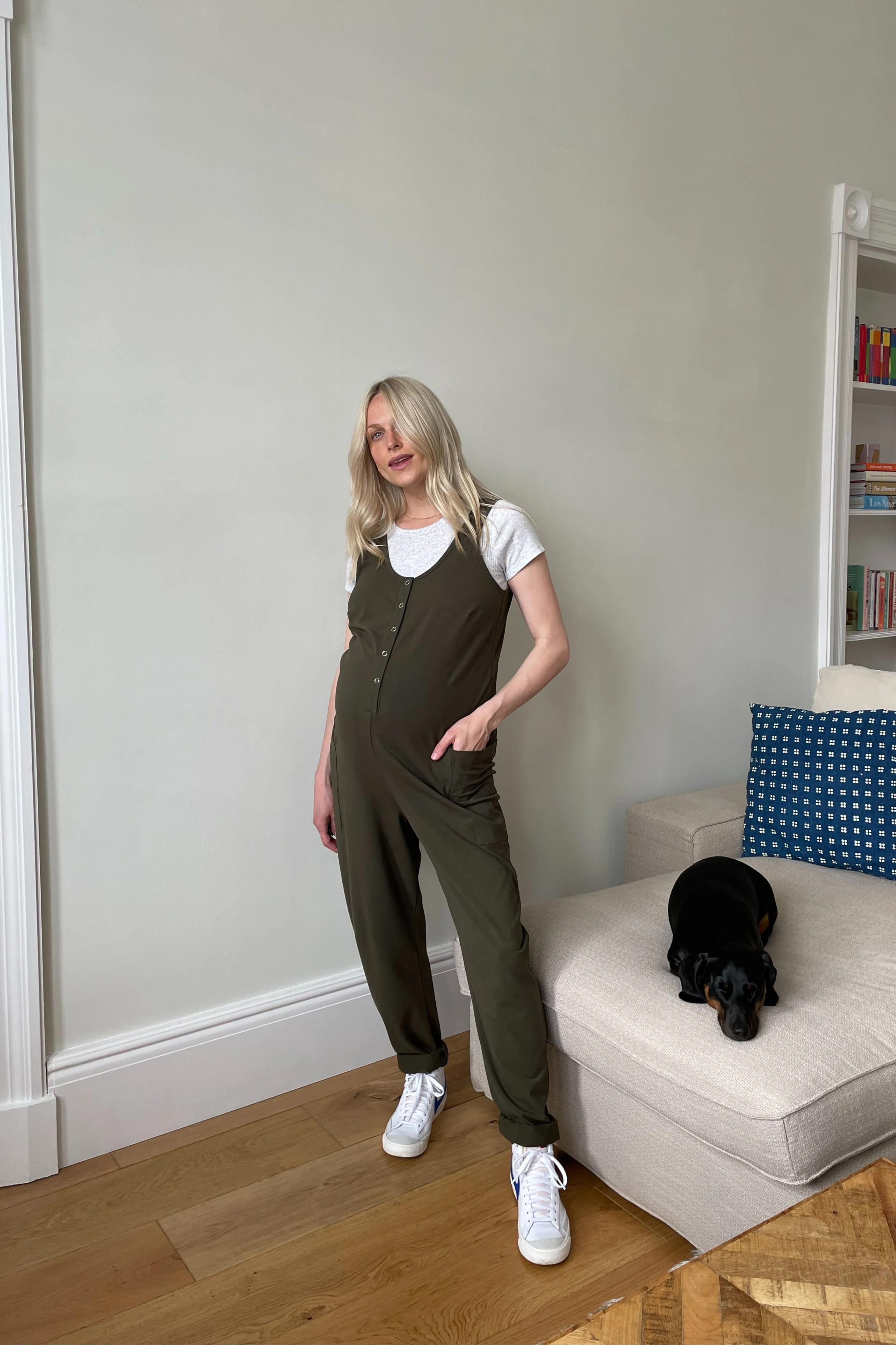 Poppy Jumpsuit - Olive