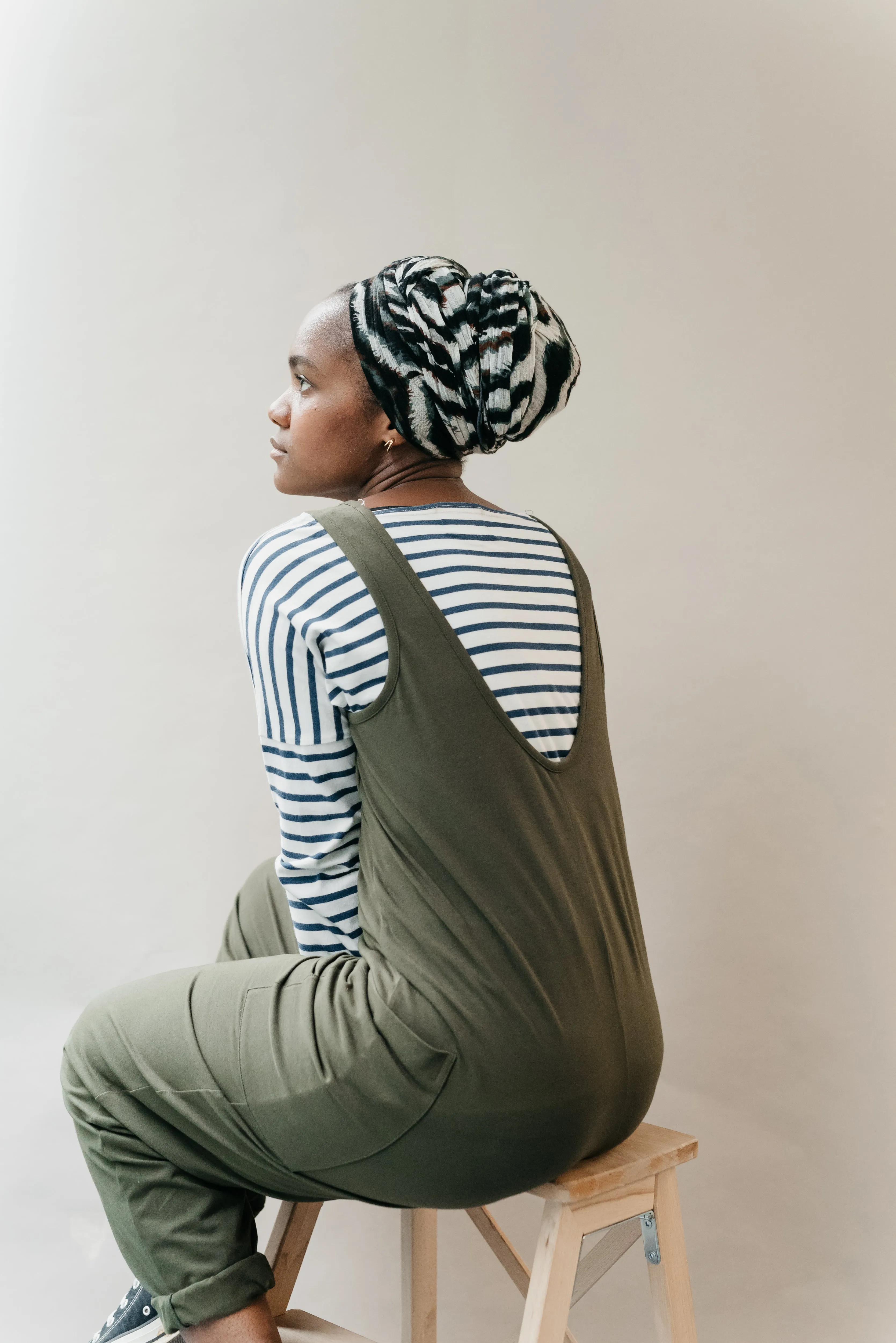 Poppy Jumpsuit - Olive