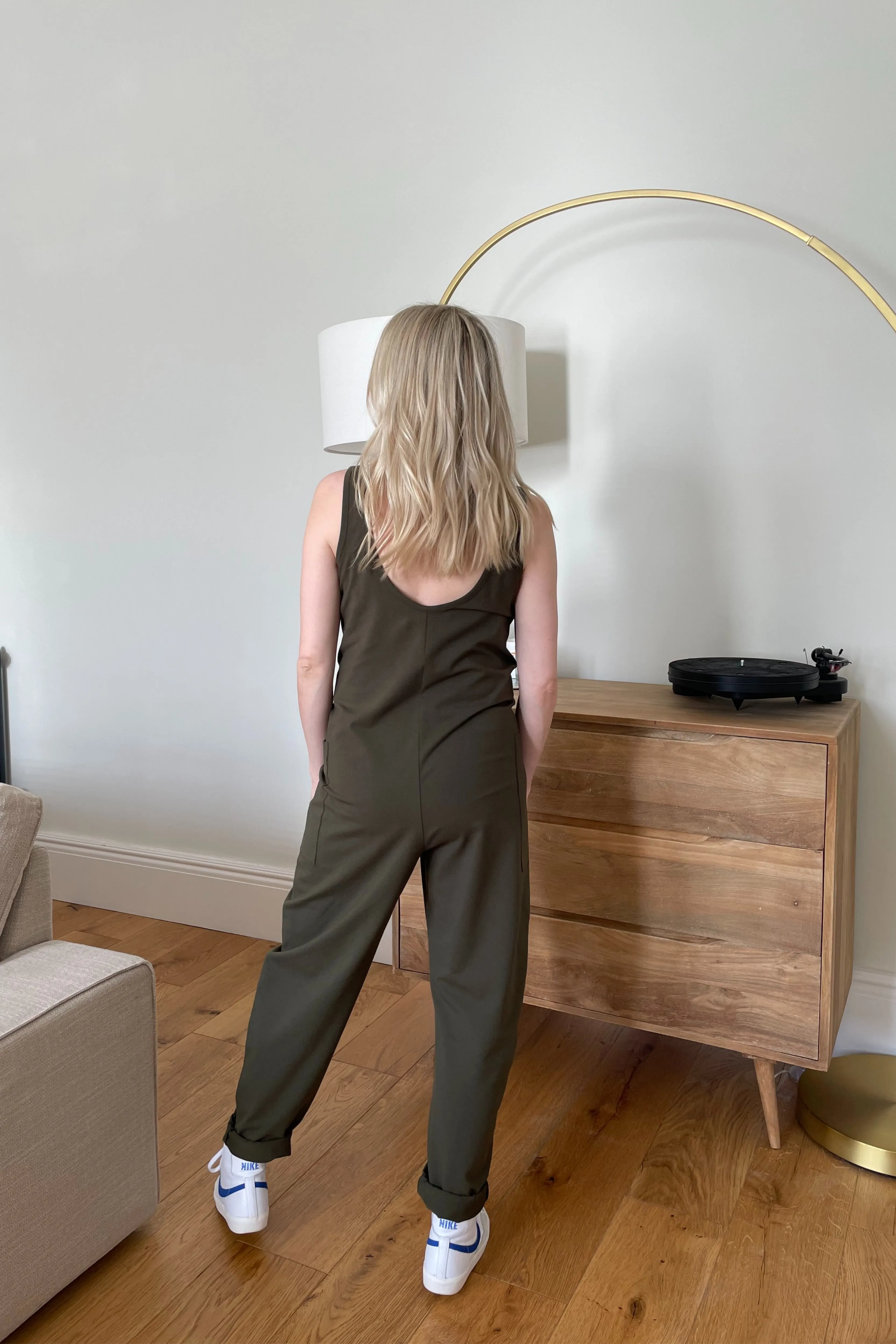 Poppy Jumpsuit - Olive