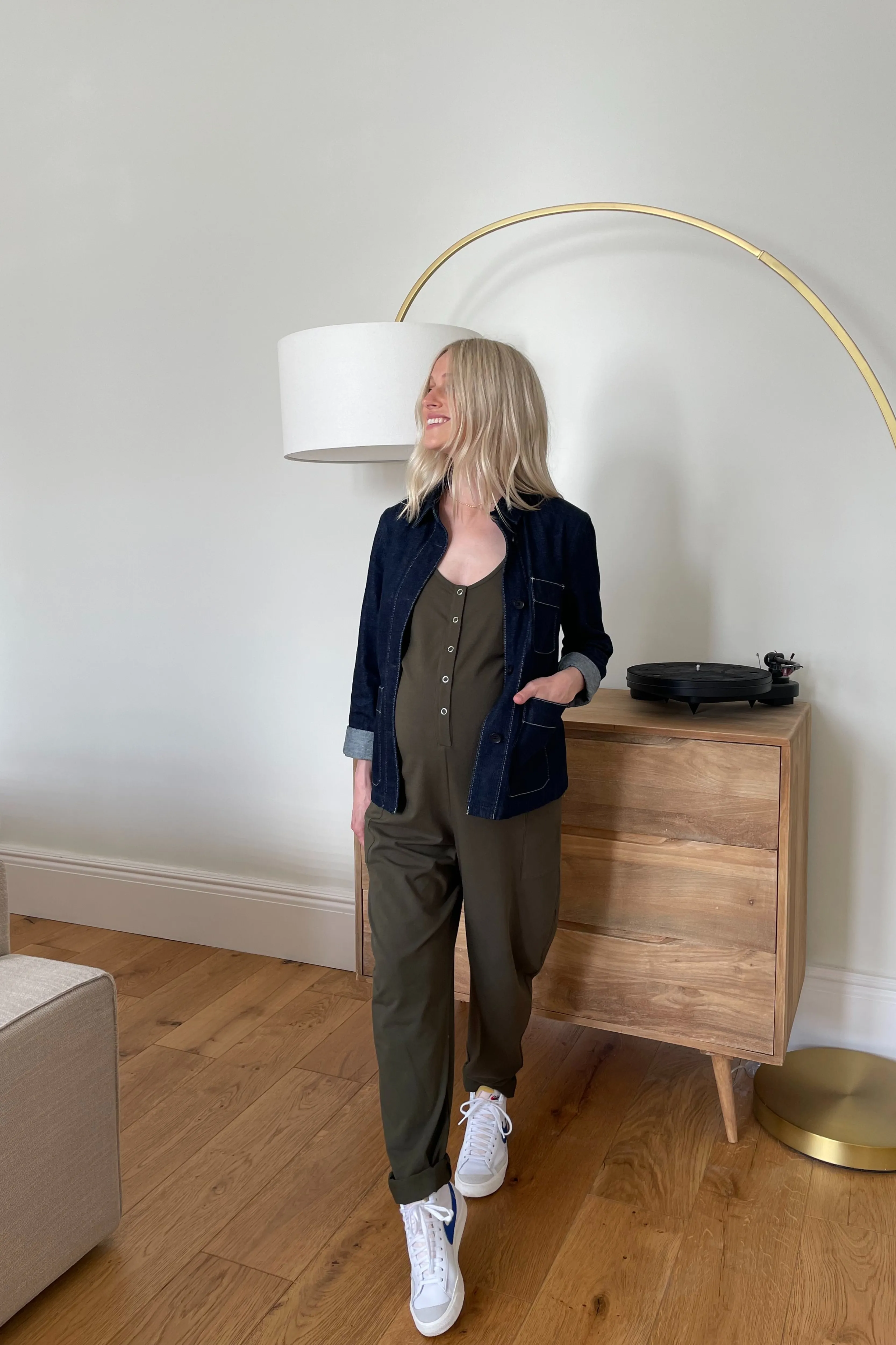 Poppy Jumpsuit - Olive