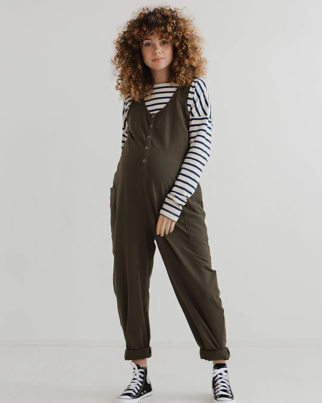 Poppy Jumpsuit - Olive