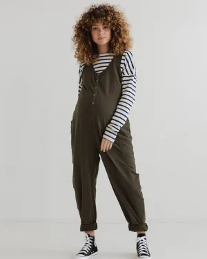 Poppy Jumpsuit - Olive