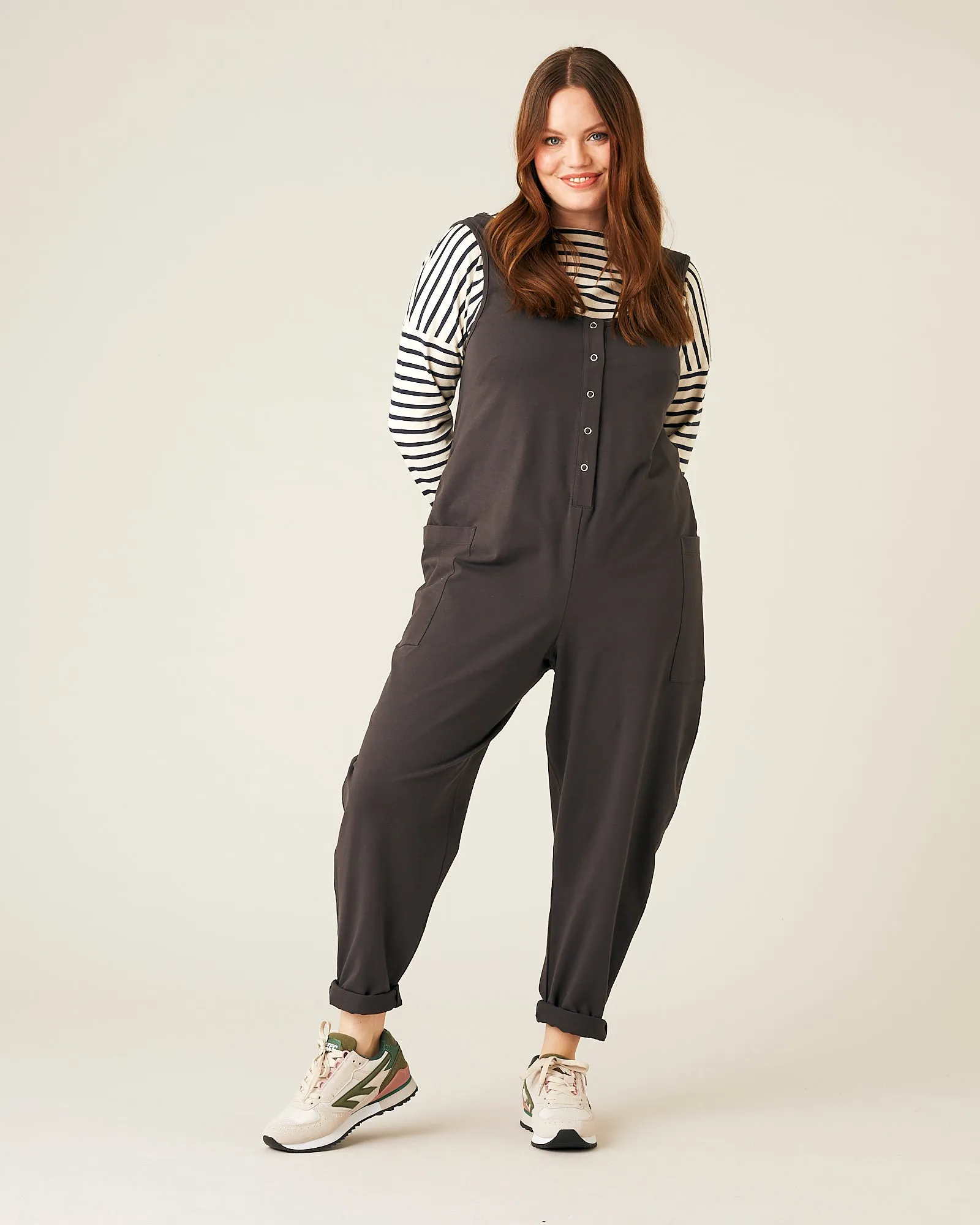Poppy Jumpsuit - Slate