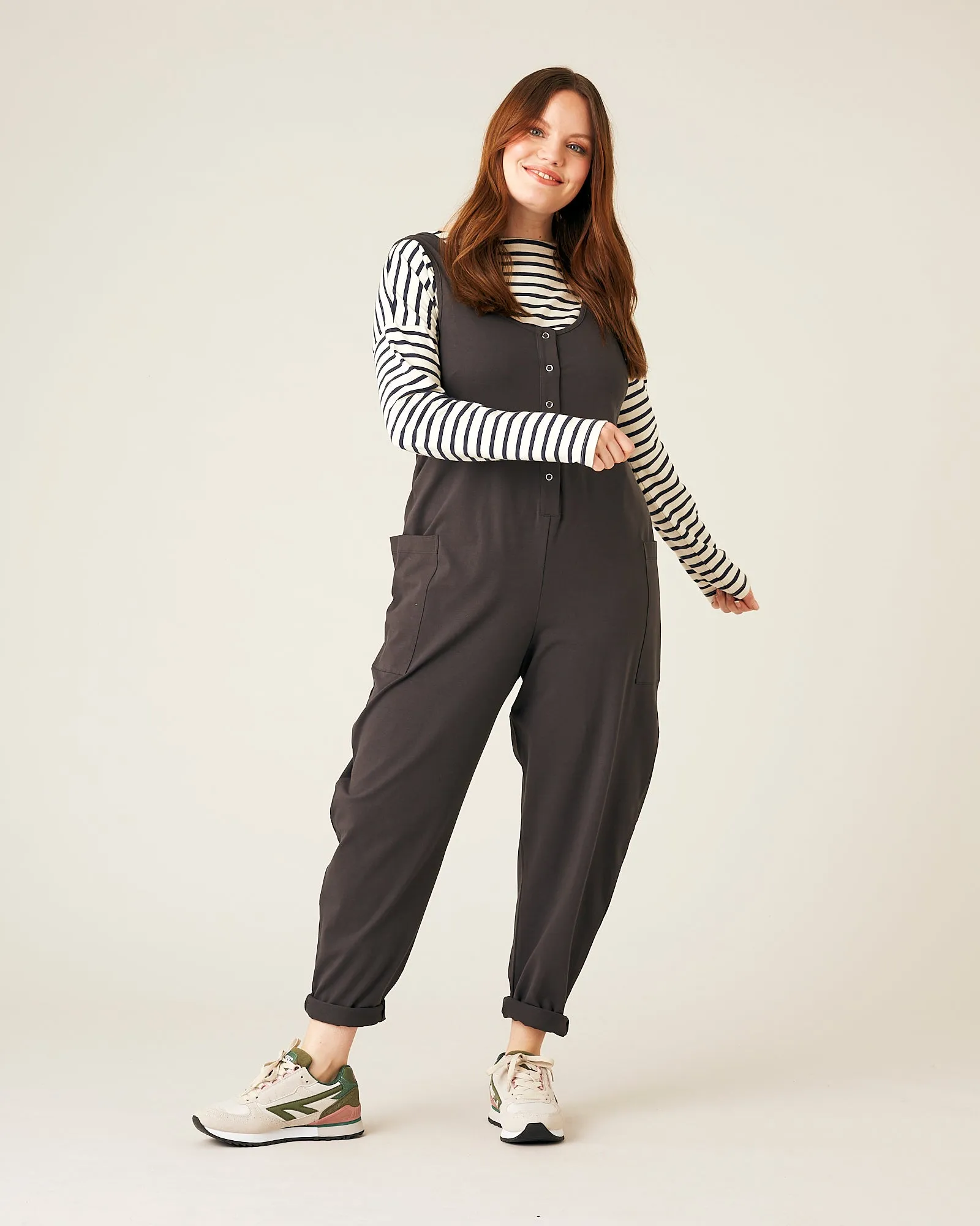 Poppy Jumpsuit - Slate
