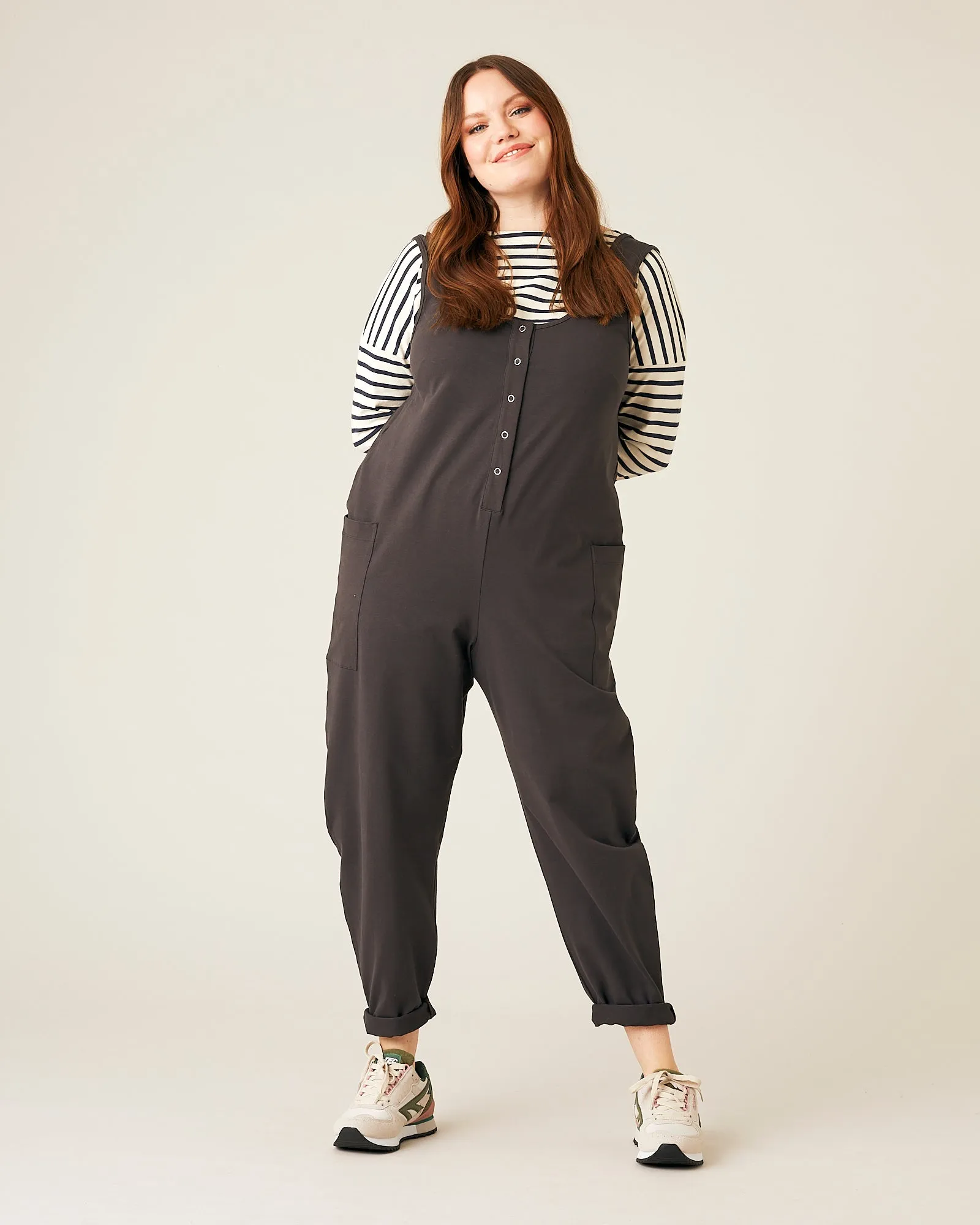 Poppy Jumpsuit - Slate