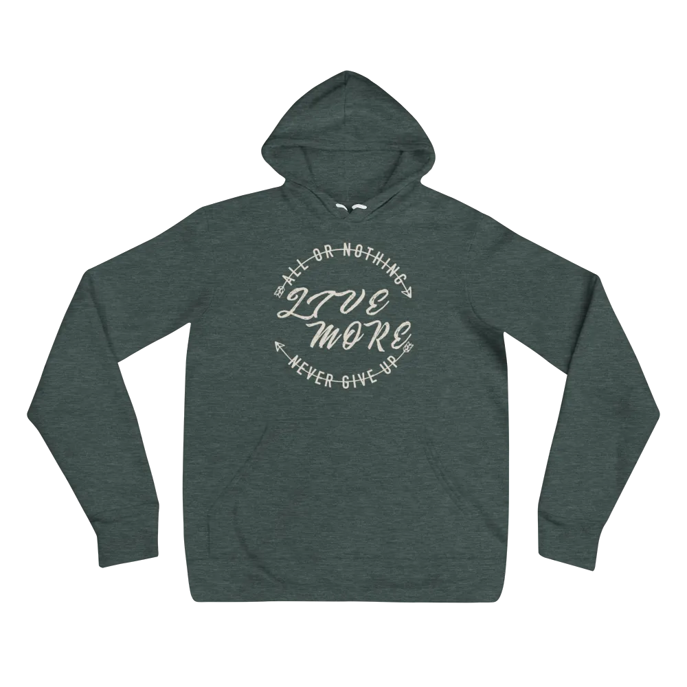 Premium All or Nothing Never Give Up Unisex hoodie
