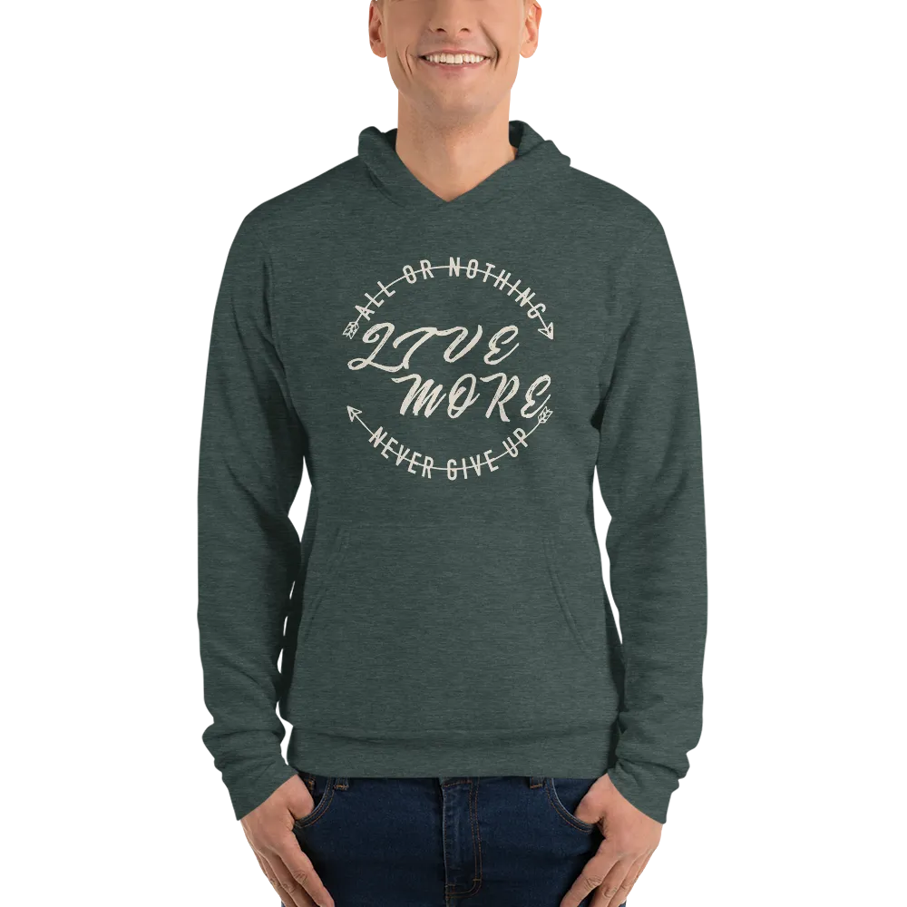 Premium All or Nothing Never Give Up Unisex hoodie