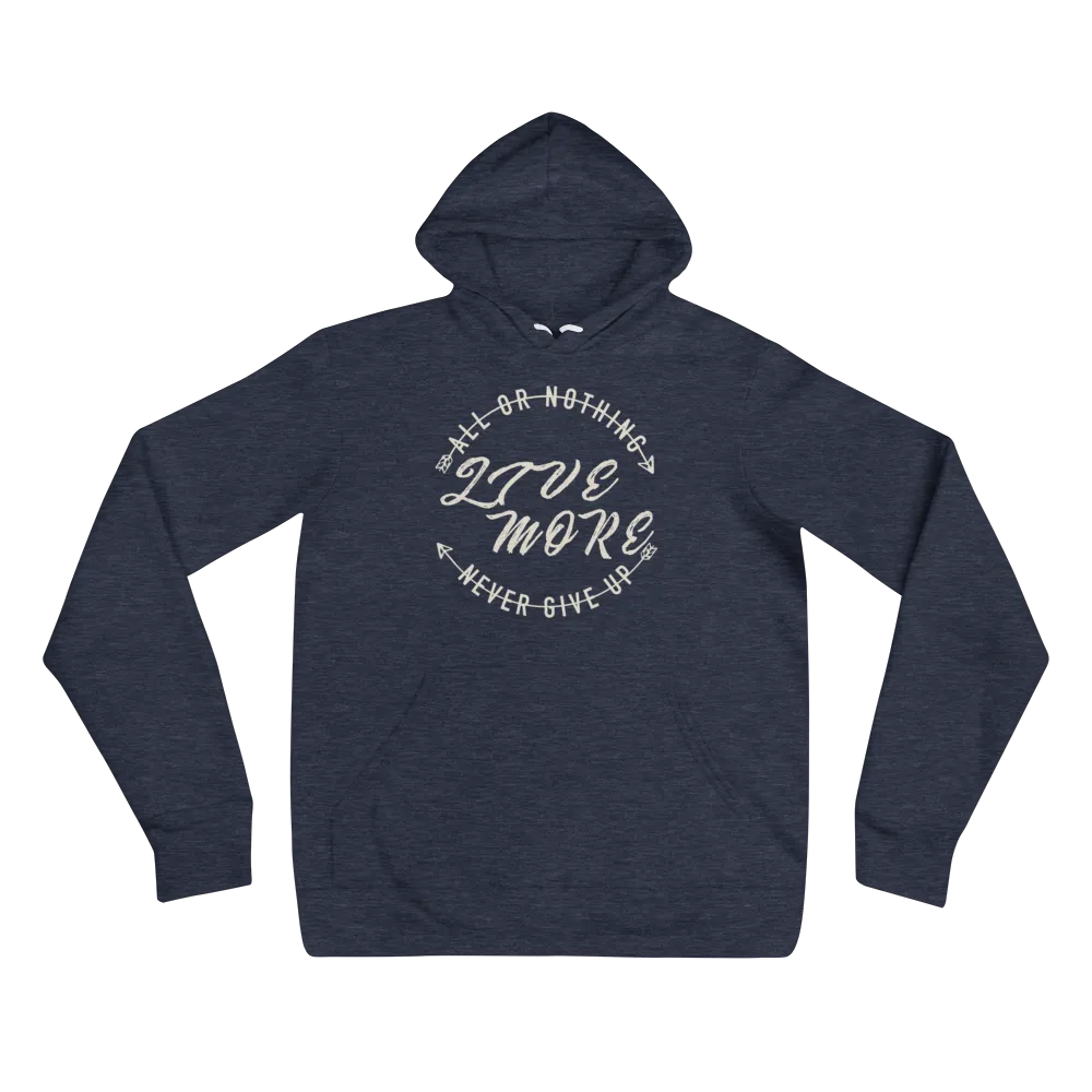 Premium All or Nothing Never Give Up Unisex hoodie