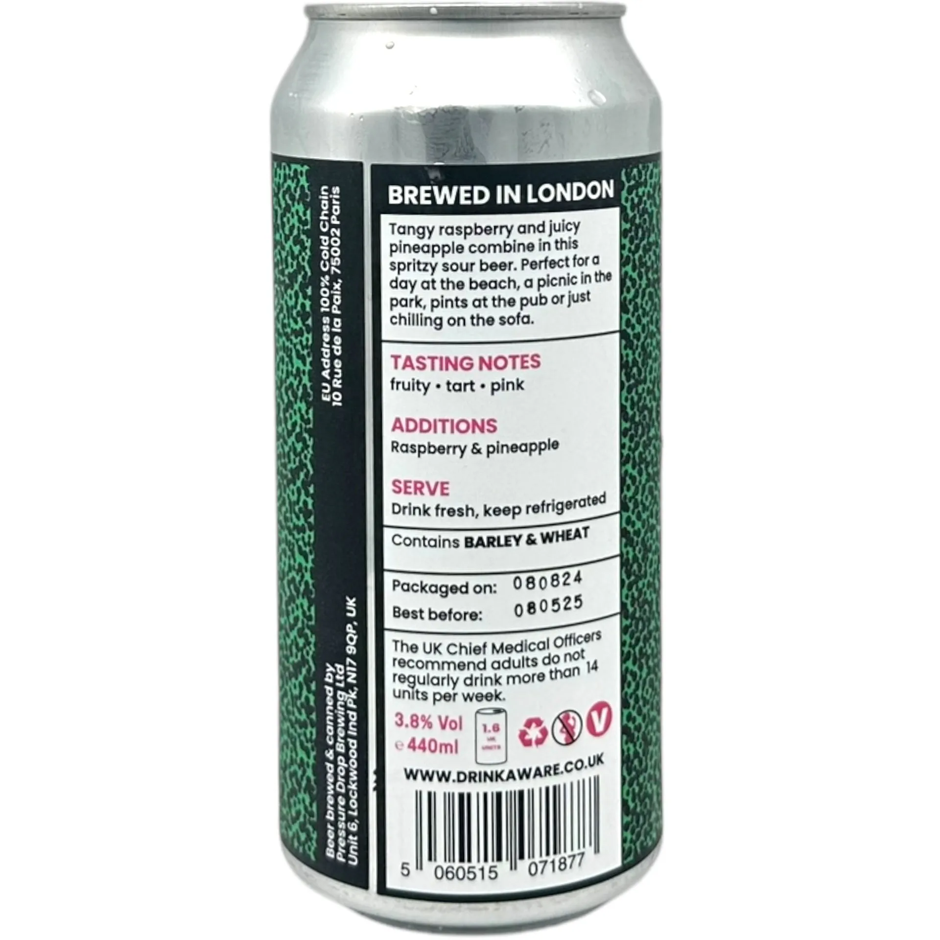 Pressure Drop Fast Fruits Raspberry & Pineapple