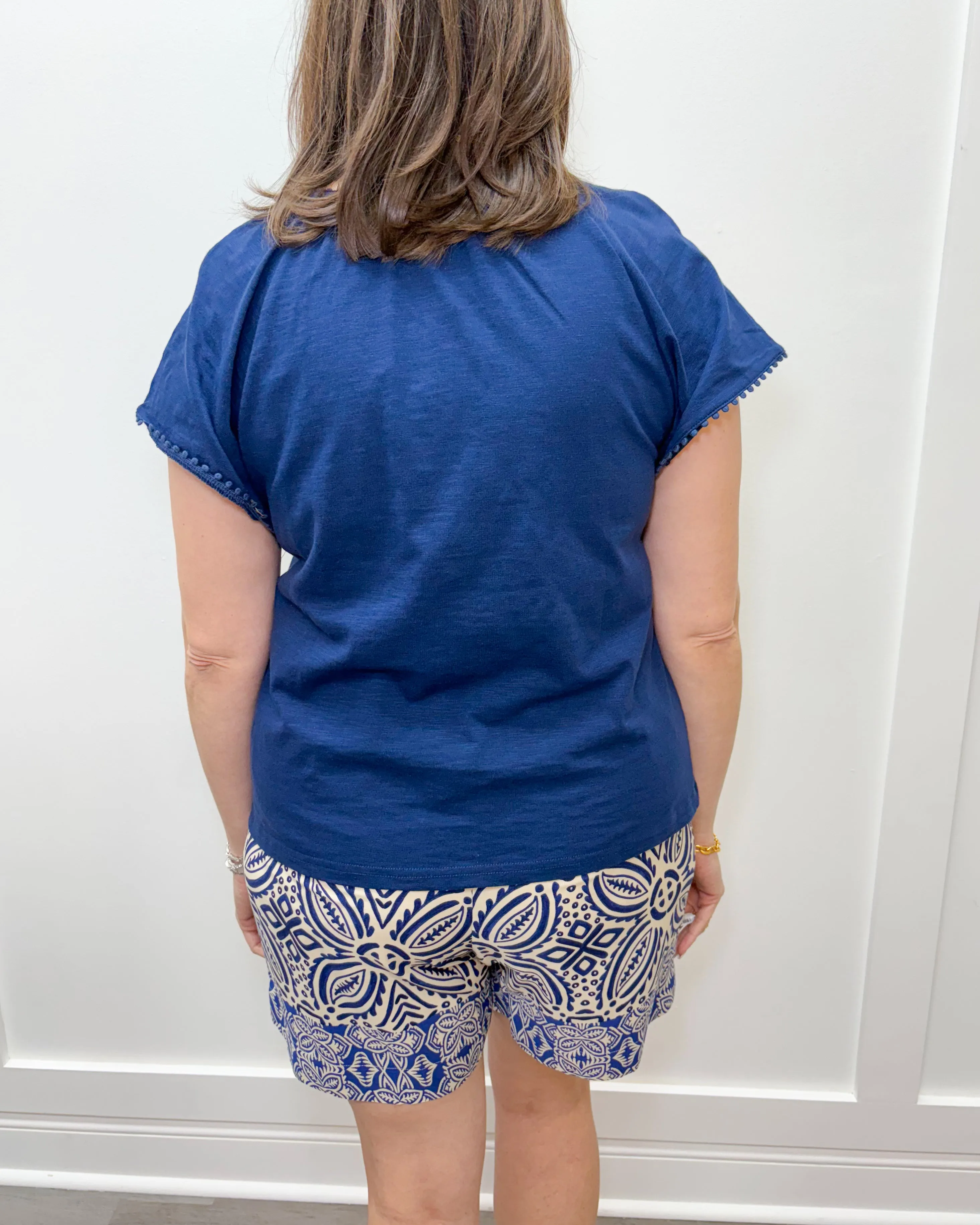 Pull On Short with Front Pleat - Safari