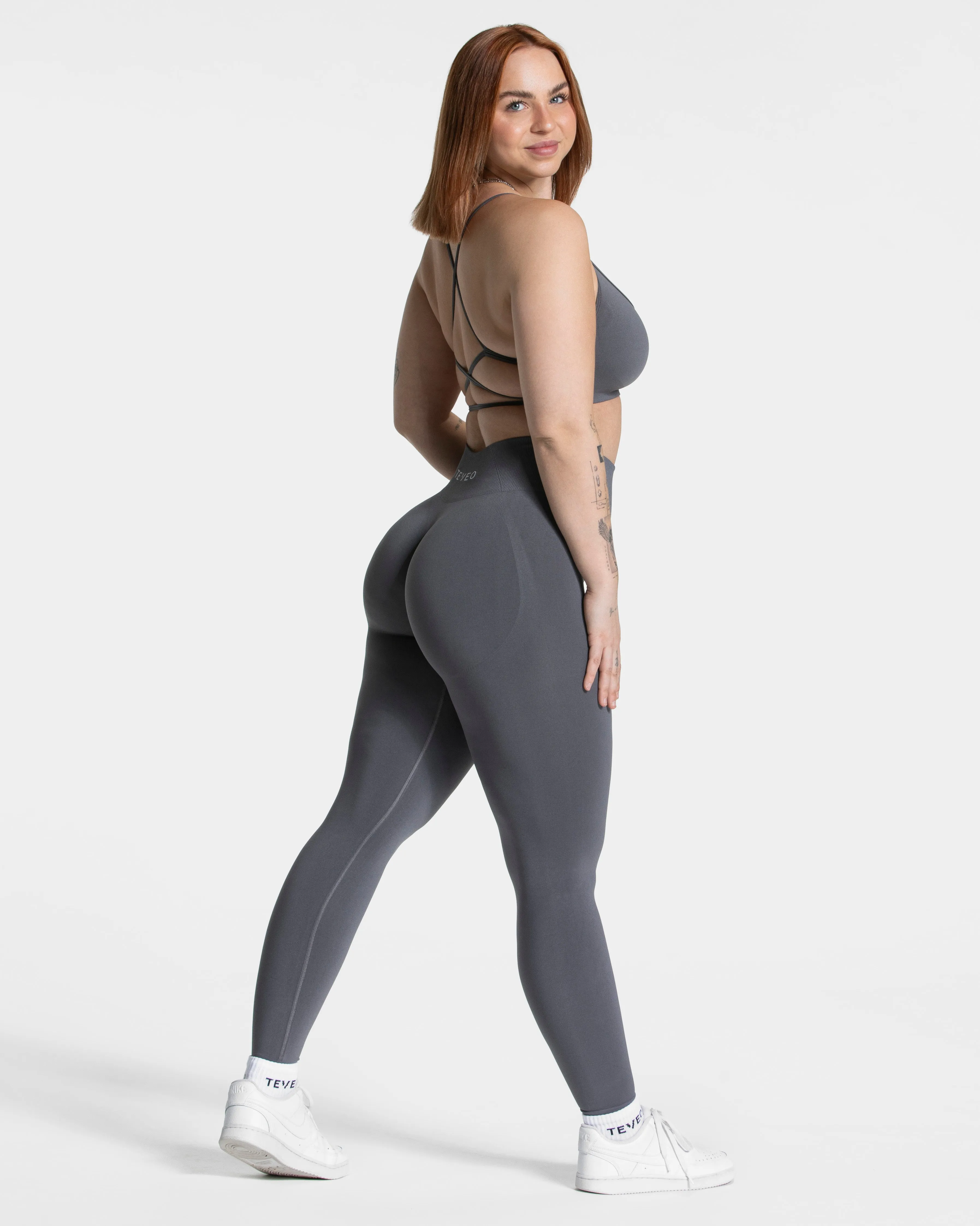 Pure Covert Scrunch Leggings "Graphit"