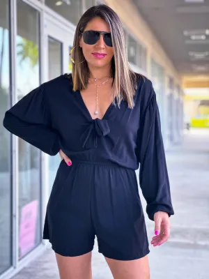 "Dulcie" Long Sleeve Romper