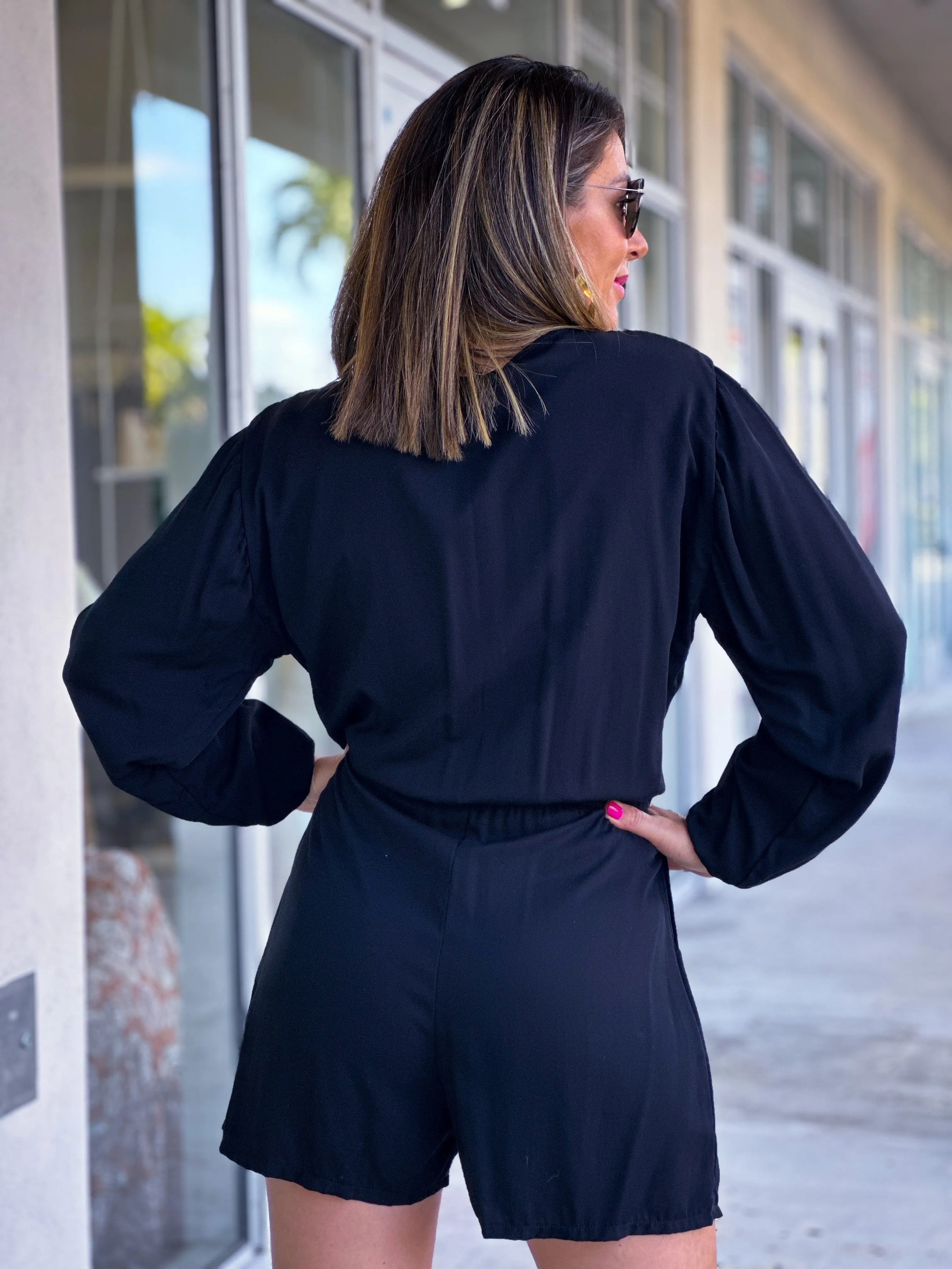 "Dulcie" Long Sleeve Romper