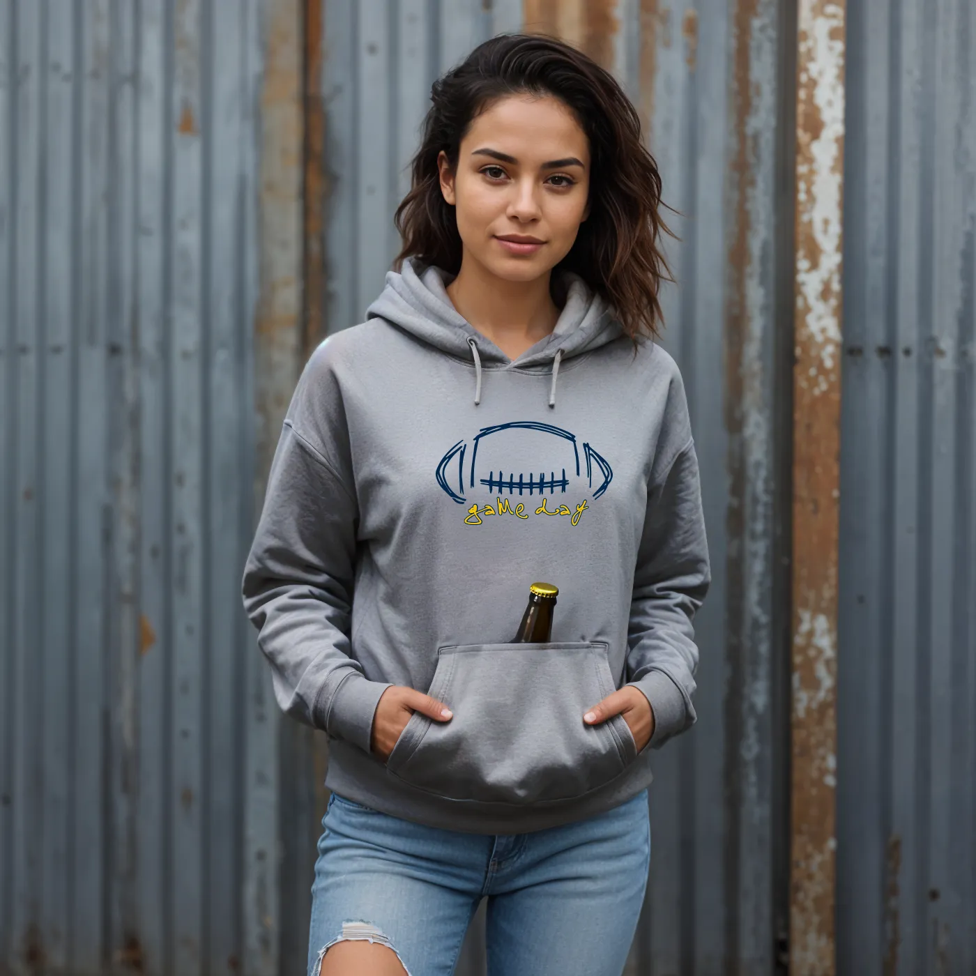 "Game Day" Relaxed Fit Unisex Tailgate Hoodie