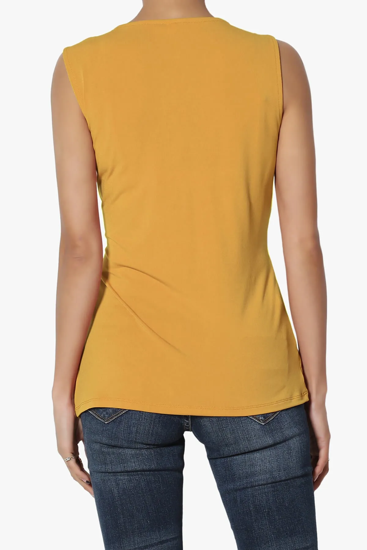 Qutie Knot Front Tank Top