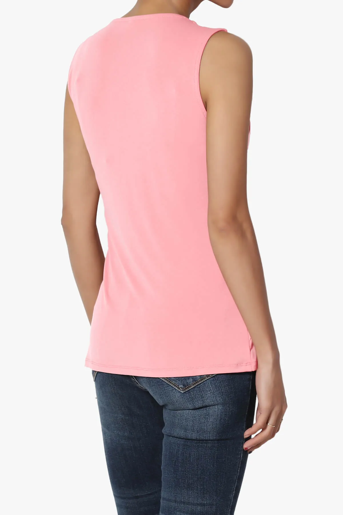 Qutie Knot Front Tank Top
