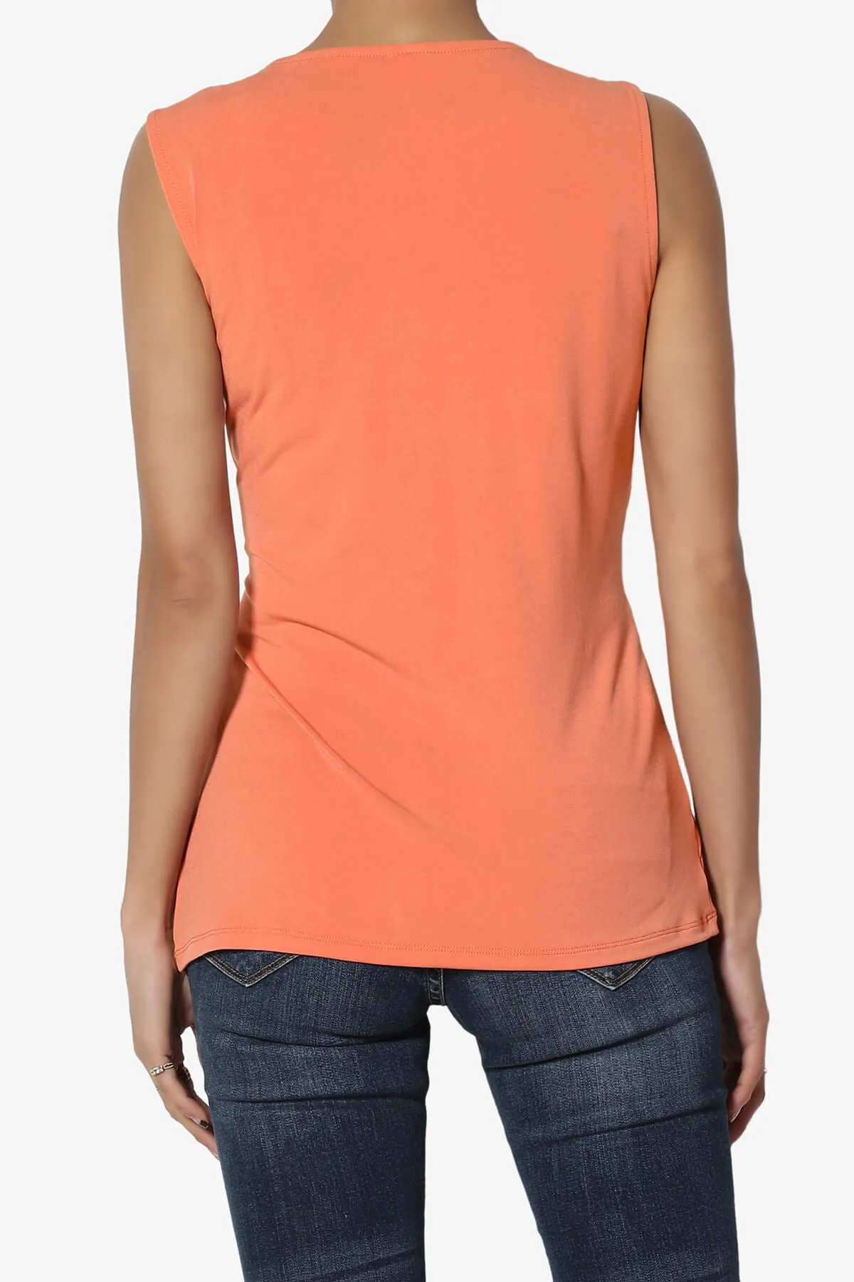 Qutie Knot Front Tank Top