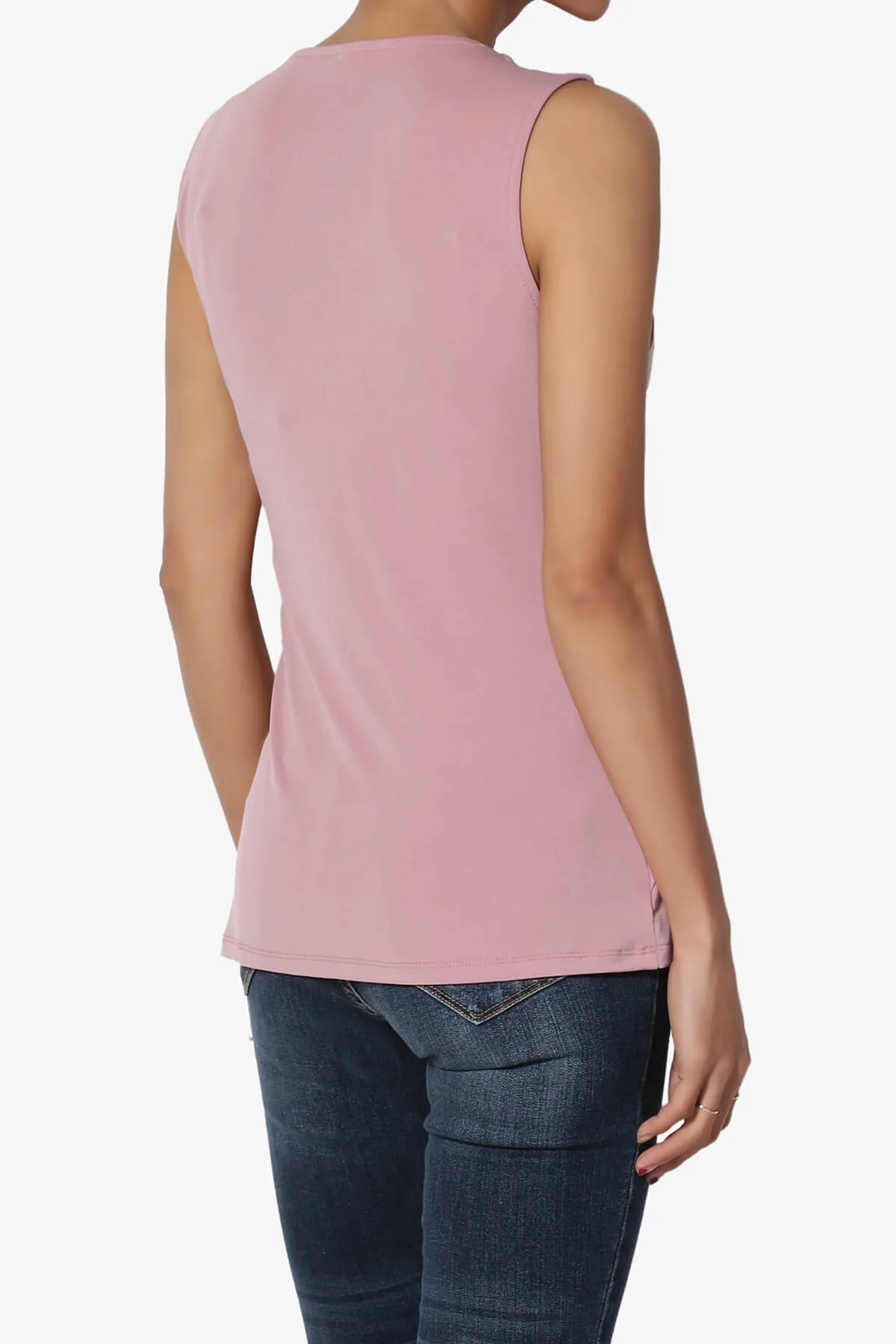Qutie Knot Front Tank Top
