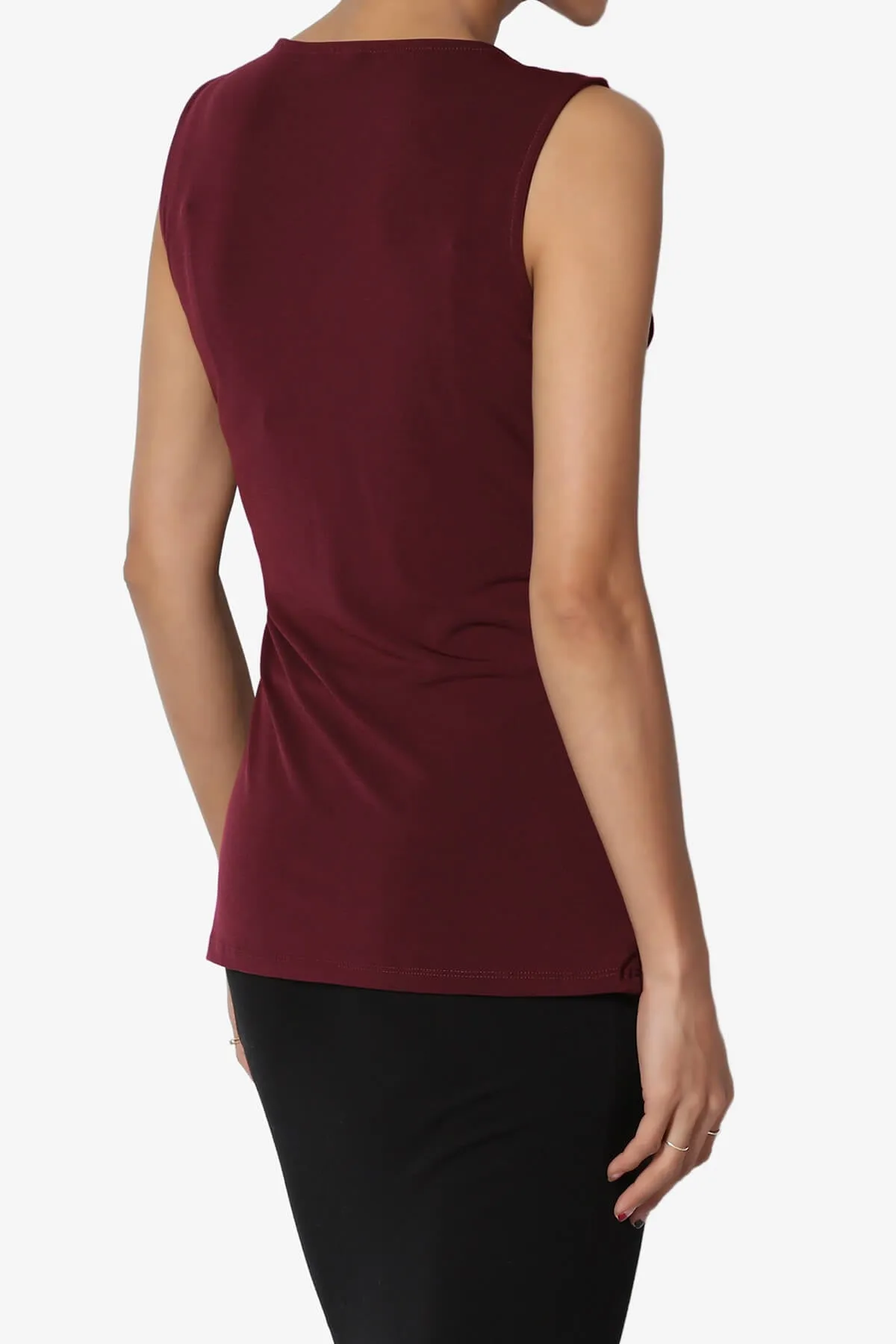 Qutie Knot Front Tank Top