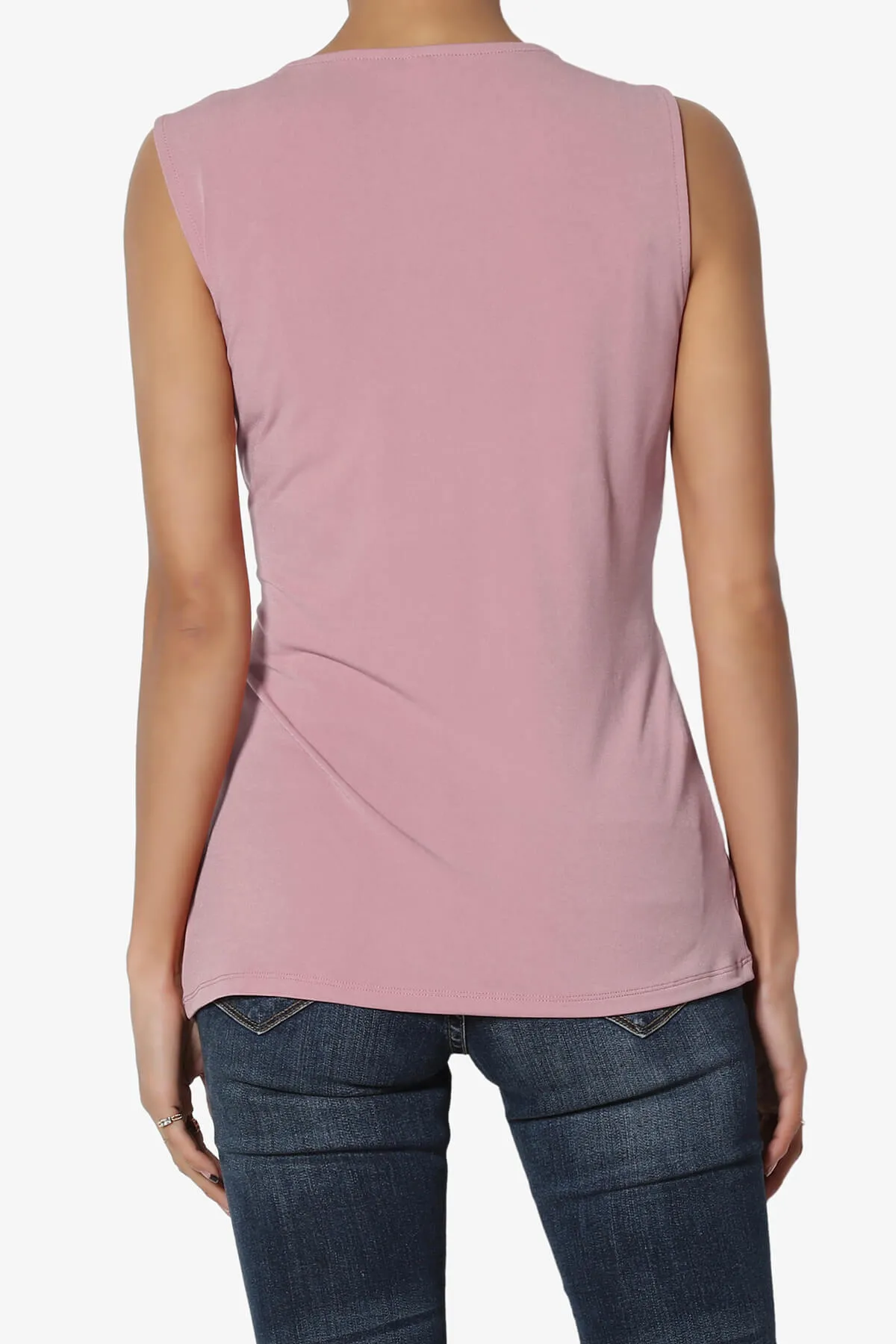 Qutie Knot Front Tank Top