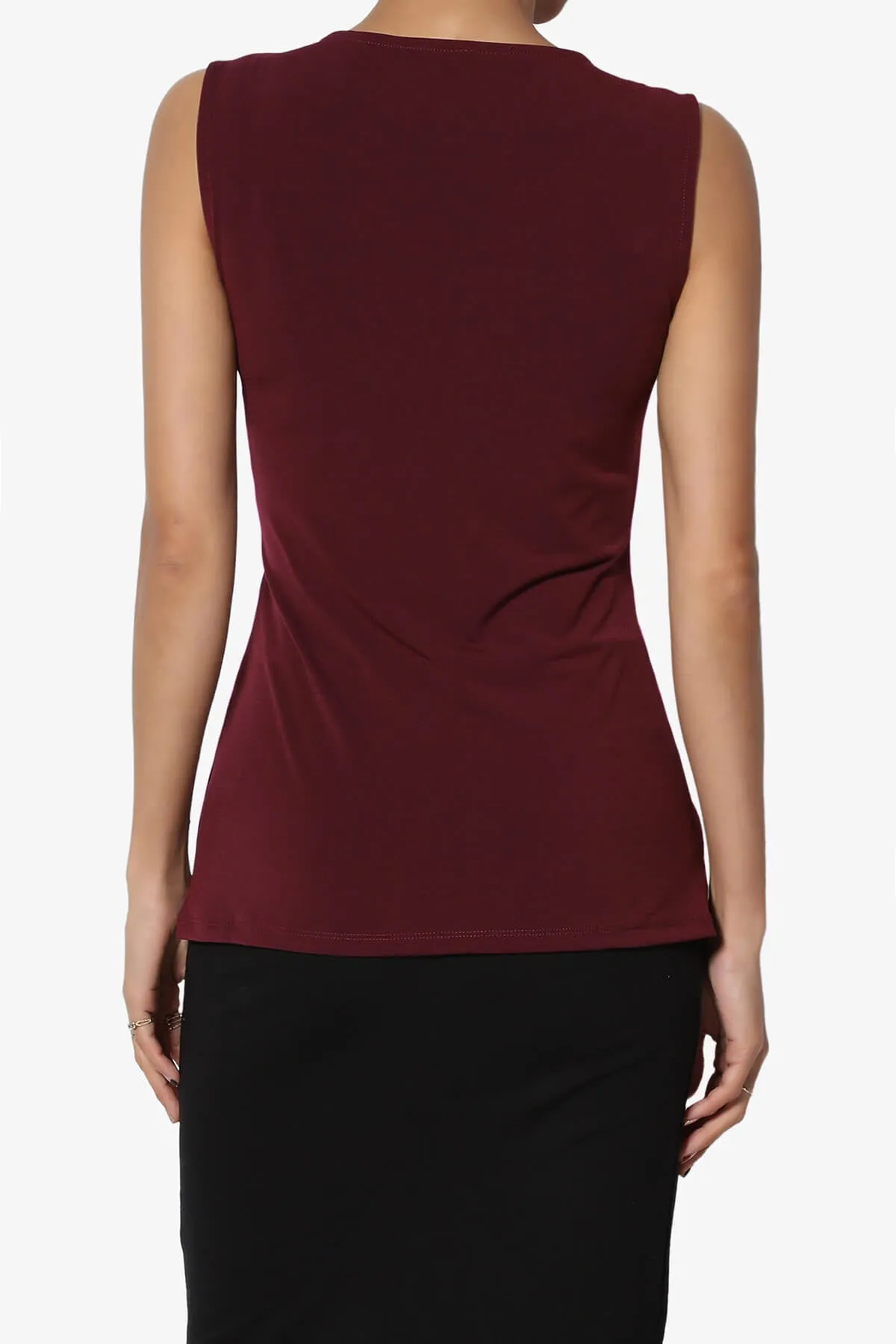 Qutie Knot Front Tank Top