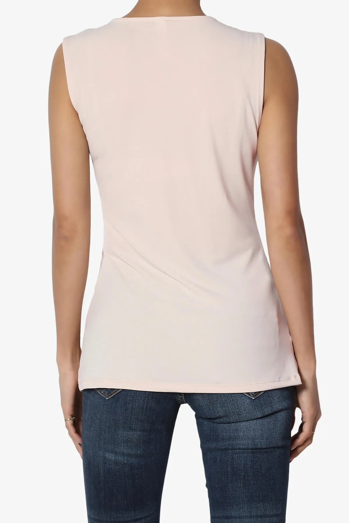 Qutie Knot Front Tank Top