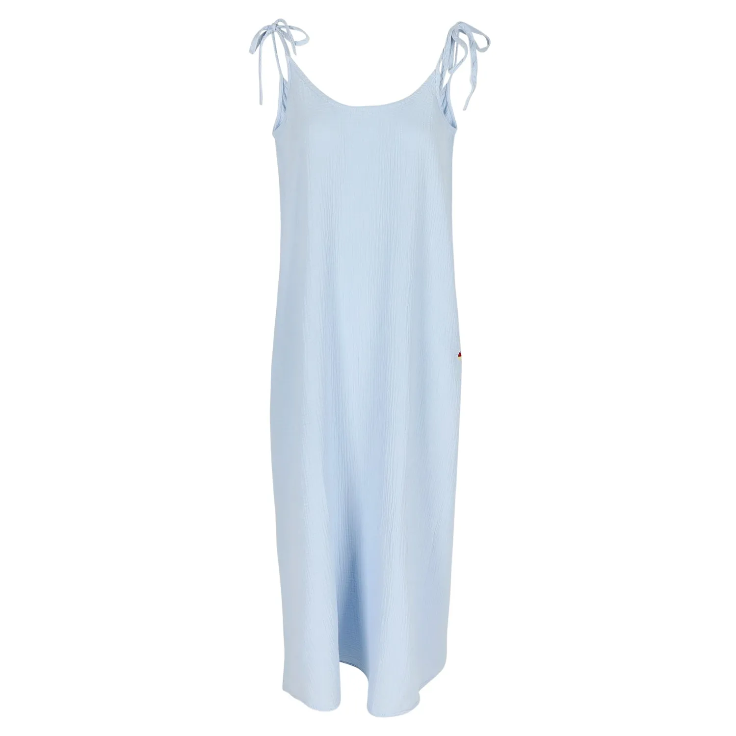 Raff Collective - Jojo Cotton Gauze Dress - Ciel